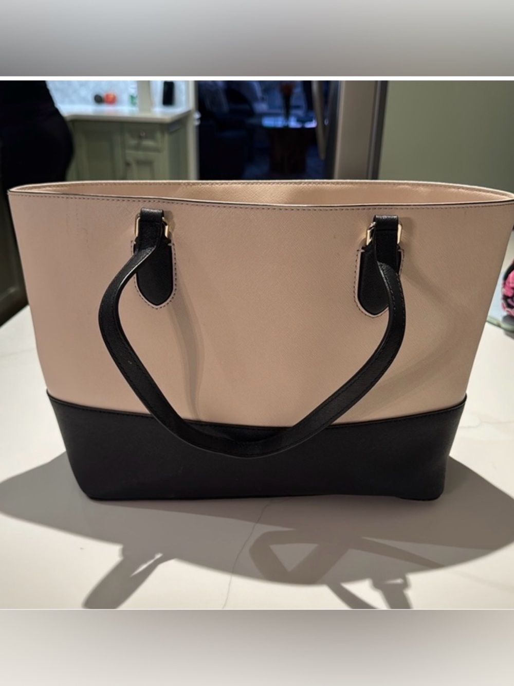 Kate Spade Tote Bag Unused Black Cream - Picture 2 of 4